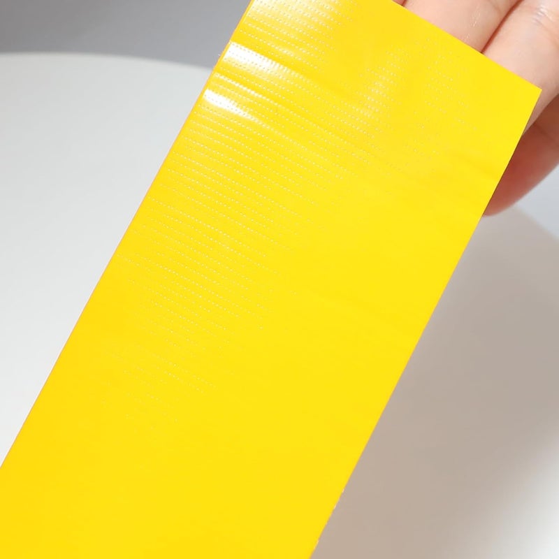 ROSEUP 2 Pack Duct Tape Heavy Duty,7.5 Mil Thickness,2 Inches x 30 Yards,Flexible,No Residue,Waterproof and Tear by Hand,Multi-Use for Indoor & Outdoor, Yellow - Image 4
